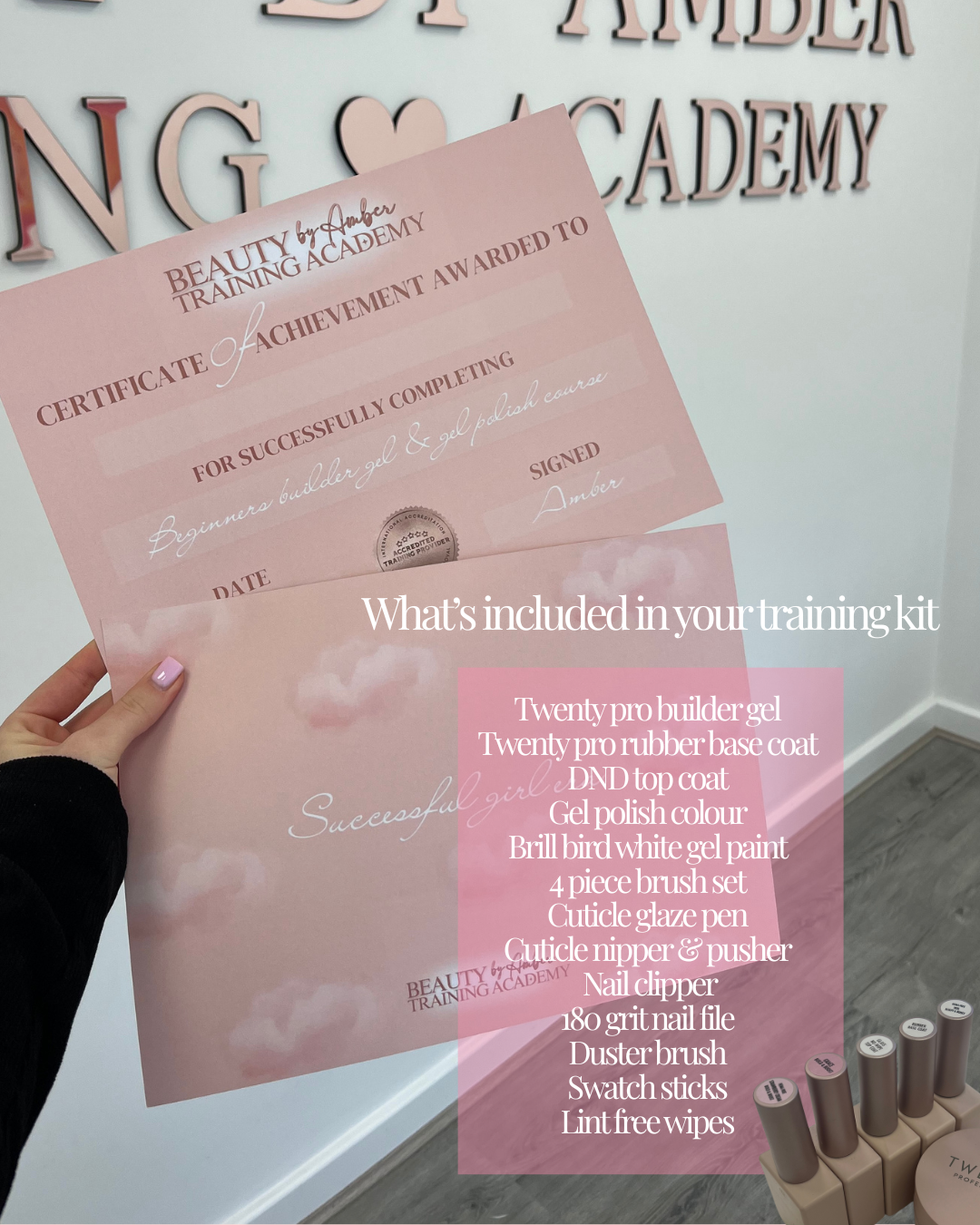 Online beginners builder gel & gel polish training course