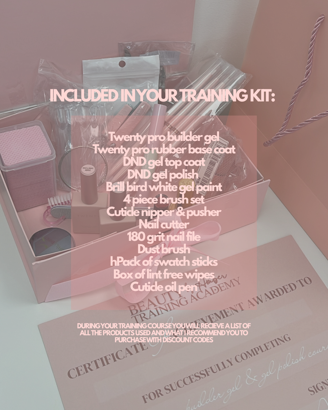 Online beginners builder gel & gel polish training course